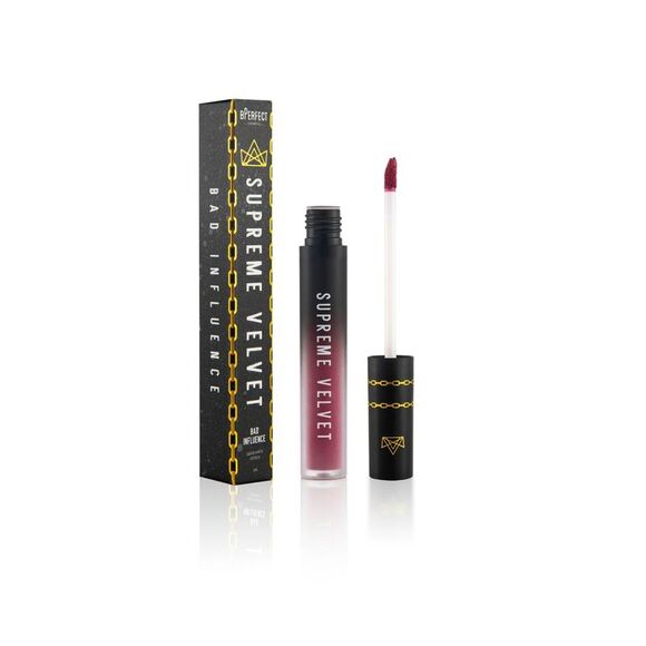 BPerfect Cosmetics Supreme Velvet Liquid Lipstick - Bad Influence 3ml - Picture 1 of 4